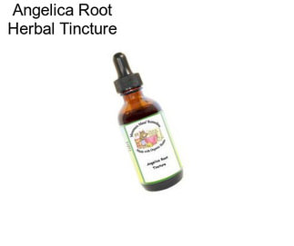 Angelica Root Herbal Tincture