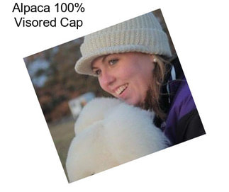 Alpaca 100% Visored Cap