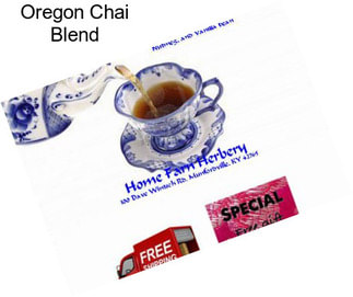 Oregon Chai Blend