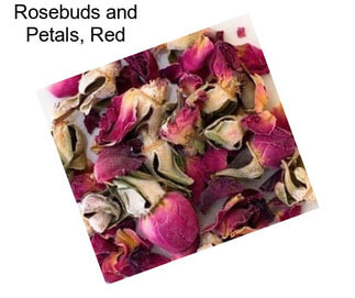 Rosebuds and Petals, Red