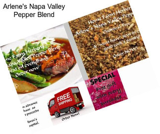 Arlene\'s Napa Valley Pepper Blend