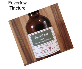 Feverfew Tincture