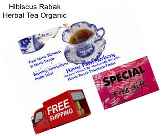 Hibiscus Rabak Herbal Tea Organic