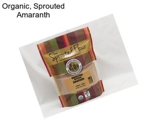 Organic, Sprouted Amaranth