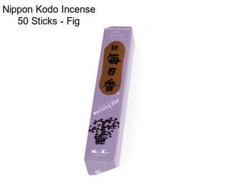 Nippon Kodo Incense 50 Sticks - Fig