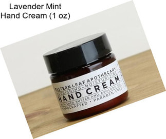 Lavender Mint Hand Cream (1 oz)