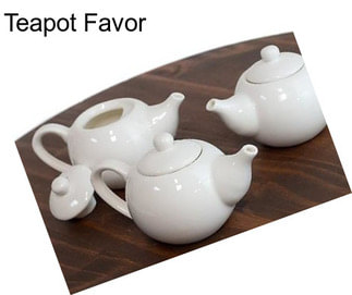 Teapot Favor