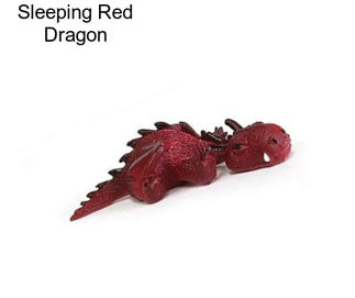 Sleeping Red Dragon