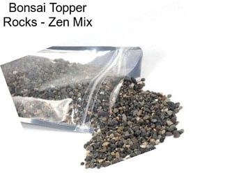 Bonsai Topper Rocks - Zen Mix