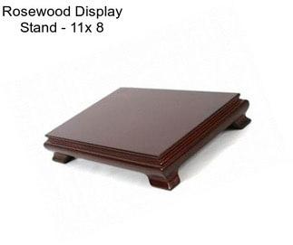 Rosewood Display Stand - 11\