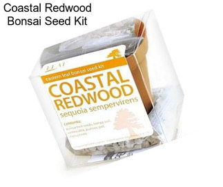 Coastal Redwood Bonsai Seed Kit