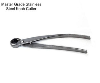 Master Grade Stainless Steel Knob Cutter