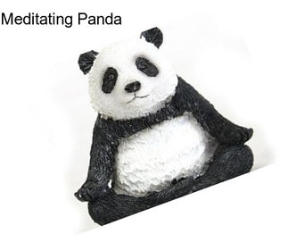 Meditating Panda