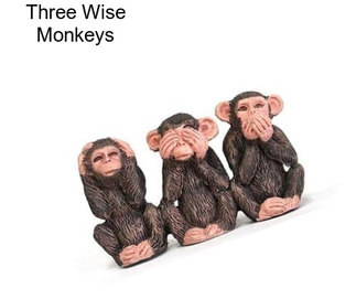 Three Wise Monkeys