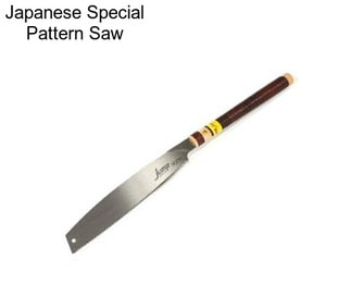 Japanese Special Pattern Saw