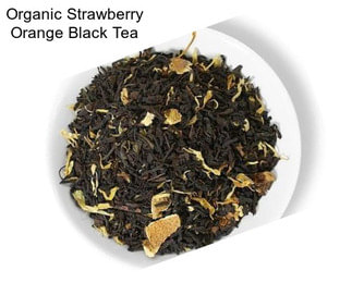 Organic Strawberry Orange Black Tea