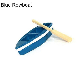 Blue Rowboat