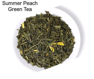 Summer Peach Green Tea