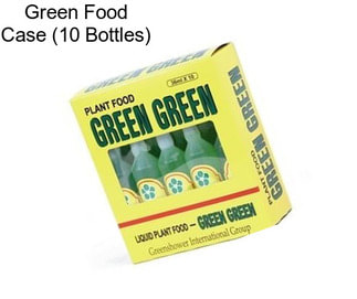 Green Food Case (10 Bottles)