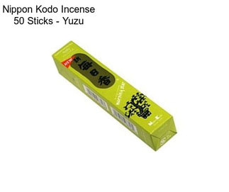Nippon Kodo Incense 50 Sticks - Yuzu