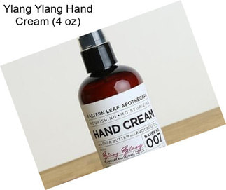 Ylang Ylang Hand Cream (4 oz)