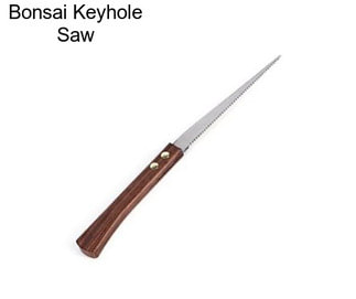 Bonsai Keyhole Saw