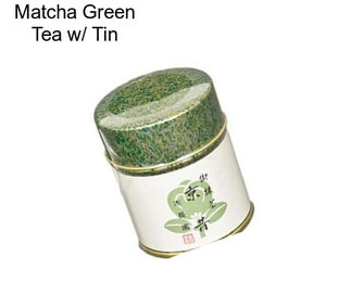 Matcha Green Tea w/ Tin