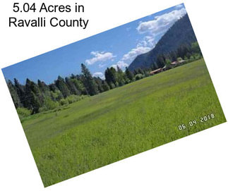 5.04 Acres in Ravalli County