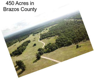 450 Acres in Brazos County