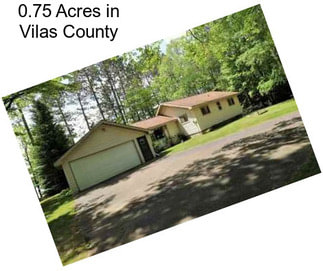 0.75 Acres in Vilas County