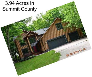 3.94 Acres in Summit County