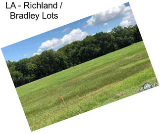 LA - Richland / Bradley Lots