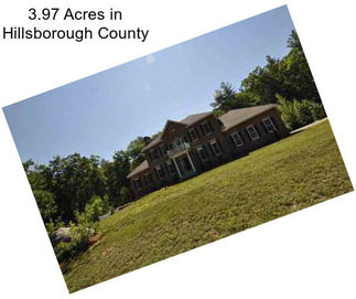 3.97 Acres in Hillsborough County