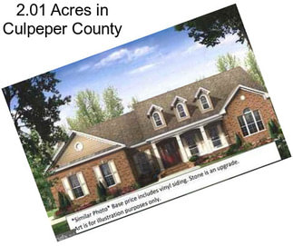 2.01 Acres in Culpeper County