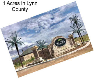 1 Acres in Lynn County