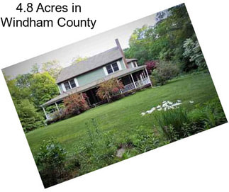 4.8 Acres in Windham County