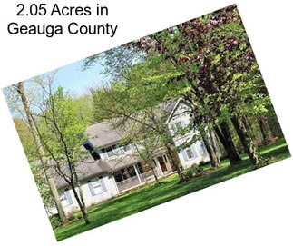 2.05 Acres in Geauga County