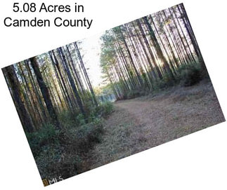 5.08 Acres in Camden County