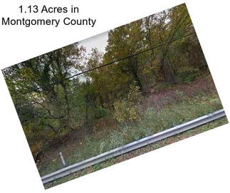 1.13 Acres in Montgomery County