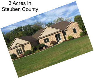 3 Acres in Steuben County