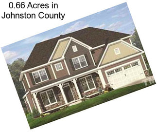 0.66 Acres in Johnston County