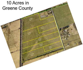 10 Acres in Greene County