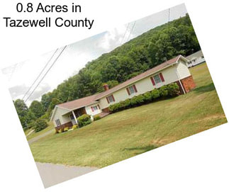 0.8 Acres in Tazewell County