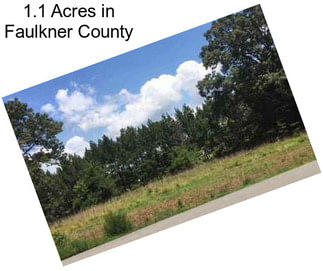 1.1 Acres in Faulkner County