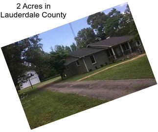 2 Acres in Lauderdale County