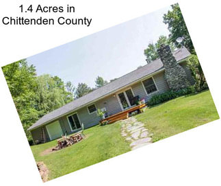 1.4 Acres in Chittenden County
