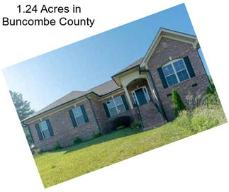 1.24 Acres in Buncombe County