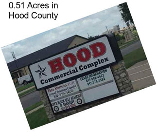 0.51 Acres in Hood County