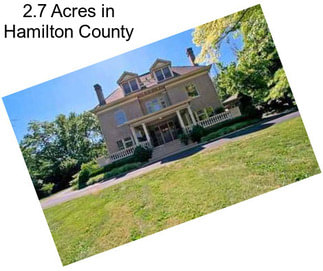 2.7 Acres in Hamilton County