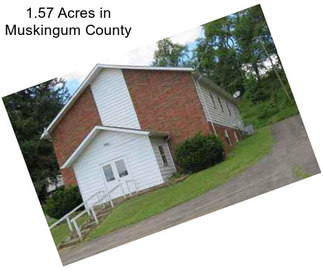 1.57 Acres in Muskingum County